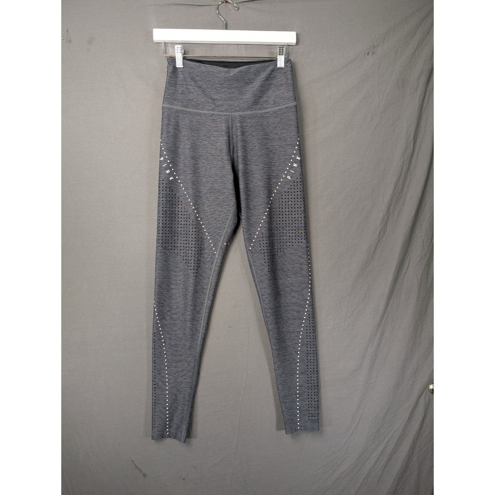 PINK Victoria's Secret Ultimate High Waist Leggings Grey Perforated Small
